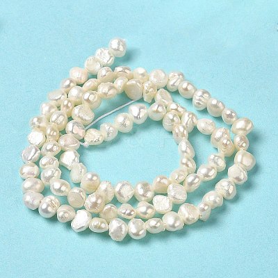 Natural Keshi Pearl Beads Strands PEAR-E017-27-1