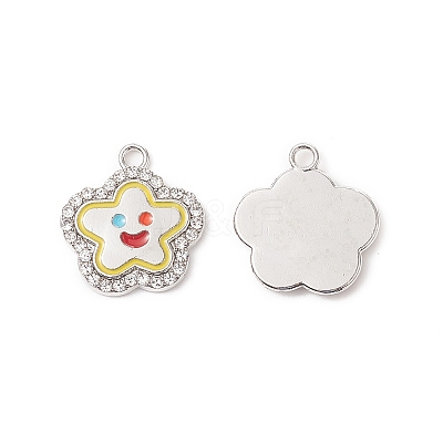Alloy Enamel Pendants FIND-A029-04P-02-1