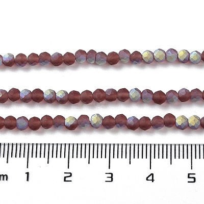 Imitation Jade Glass Beads Strands EGLA-A034-T3mm-MB13-1