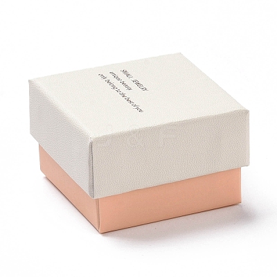 Rectangle Cardboard Ring Boxes CON-E025-A03-1