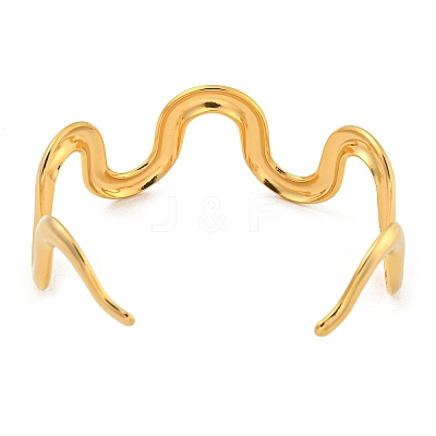 304 Stainless Steel Open Cuff Bangles BJEW-Z065-04G-1