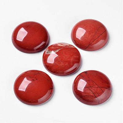Natural Red Jasper Cabochons G-F298-04-1