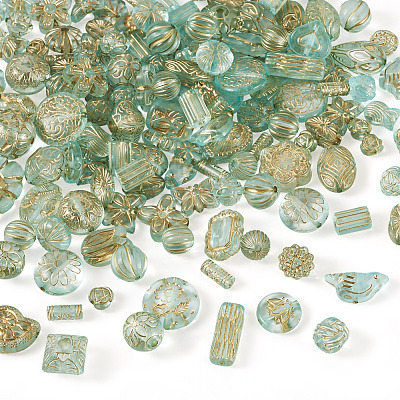 100G Transparent Acrylic Beads OACR-BT0001-07B-1