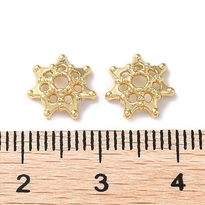 Brass Bead Caps KK-K346-29G-1