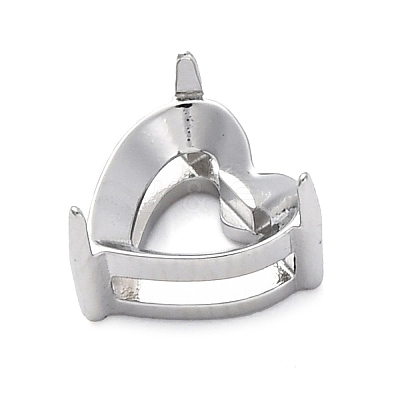 304 Stainless Steel Rhinestone Claw Settings STAS-U042-05B-P-1