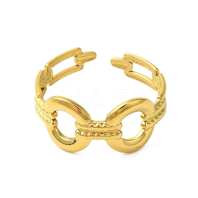 304 Stainless Steel Cuff Ring RJEW-Q820-01D-1