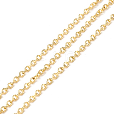 Brass Cable Chains CHC-O001-11G-1