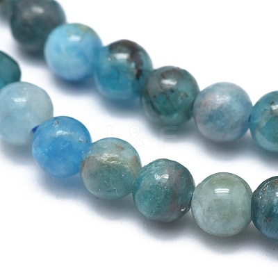 Natural Apatite Beads Strands G-I254-08A-1