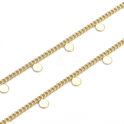 Handmade Brass Curb Chains CHC-E020-06G-1