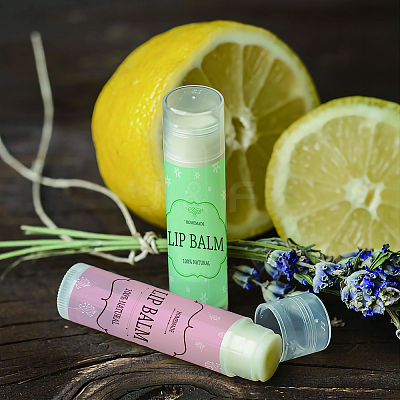 80Pcs 8 Style Lip Balm DIY Label Sticker DIY-CP0007-95H-1