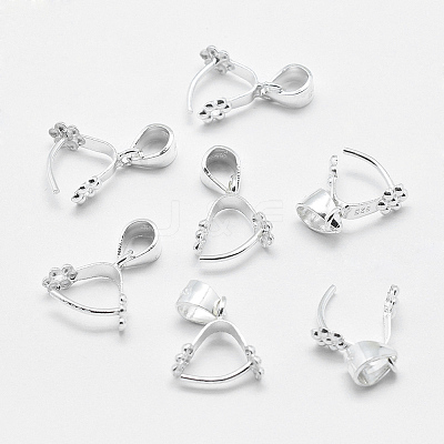 925 Sterling Silver Pendant Bails STER-E050-13S-1