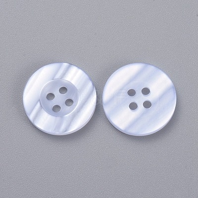 4-Hole Plastic Buttons BUTT-S020-11-18mm-1