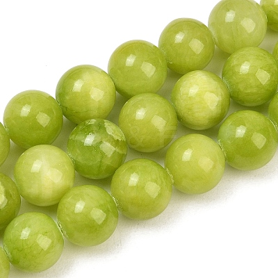 Natural Mashan Jade Graduated Beads Strands GG-CBA2AE1-A08-N-1
