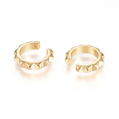 Brass Ear Cuff Findings KK-G389-36G-1