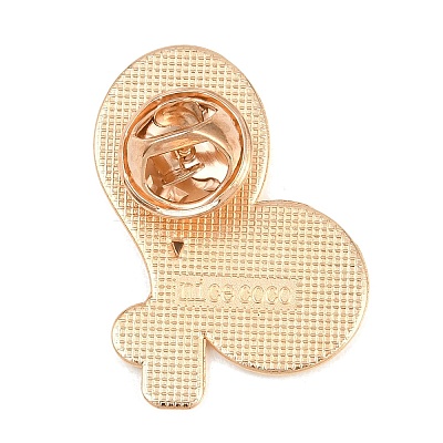 Sports Tennis Enamel Brooches JEWB-I063-03KCG-03-1