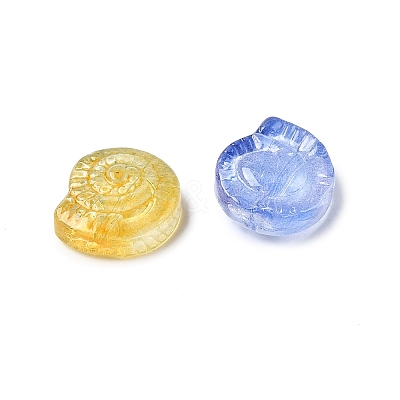 Gradient Color Transparent Glass Beads EGLA-L047-05A-1