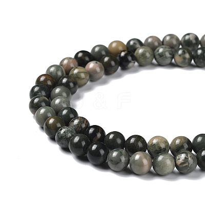 Natural Wood Lace Stone Wooden Jasper Beads Strands G-P497-02B-01-1