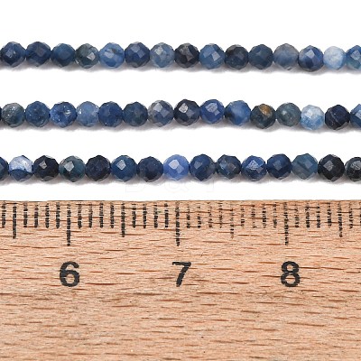 Natural Blue Pietersite Beads Strands GG-CBAA8F4-B07-2mm-1