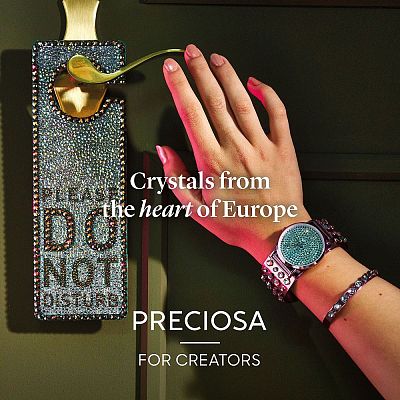 Preciosa® MAXIMA Crystal No Hotfix Flatback Stones Y-PRC-NSS10-50730-200-1