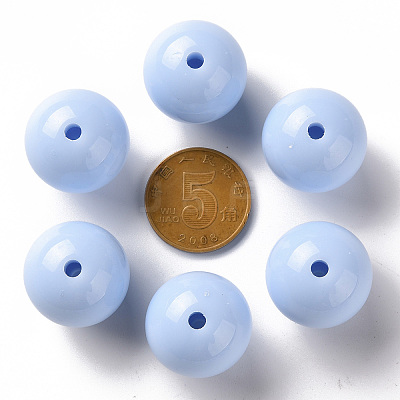 Opaque Acrylic Beads MACR-S370-C20mm-SS2113-1