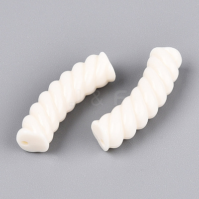 Opaque Acrylic Beads X-OACR-A016-03L-1