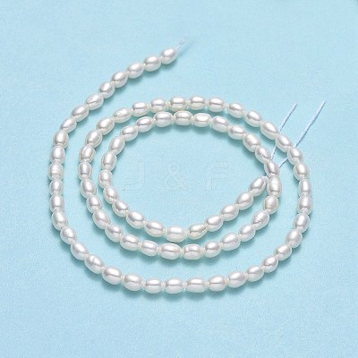 Natural Cultured Freshwater Pearl Beads Strands PEAR-J006-07F-1