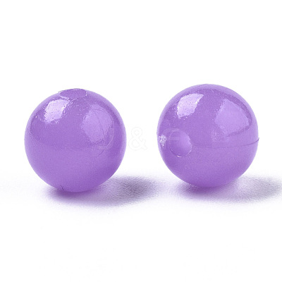 Luminous Acrylic Beads MACR-N008-25A-6MM-1