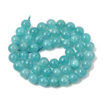 Natural Amazonite Beads Strands GG-CBA54CC-B01-8mm-1