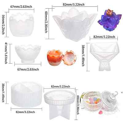 Silicone Storage Box Molds DIY-SC0008-88-1
