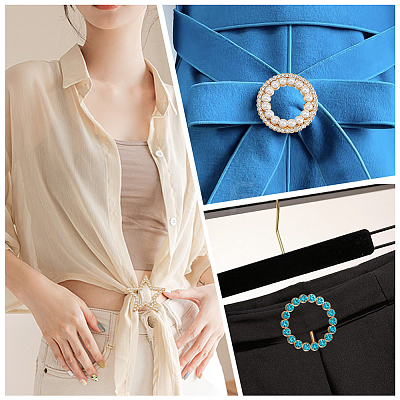 9Pcs 9 Styles Alloy Buckles AJEW-GF0011-32-1