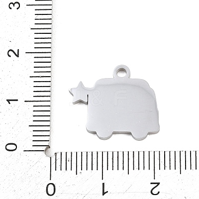 304 Stainless Steel Pendants SA-CBAE30B-03C-P-1