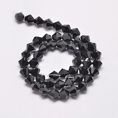 Opaque Solid Color Imitation Jade Glass Beads Strands EGLA-A039-P4mm-D17-1