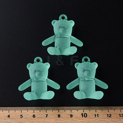 Frosted Acrylic Pendants MACR-S373-60K-01-1
