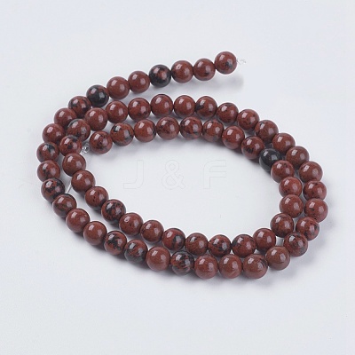 Natural Mixed Gemstone Beads Strands G-G151-6mm-M1-1