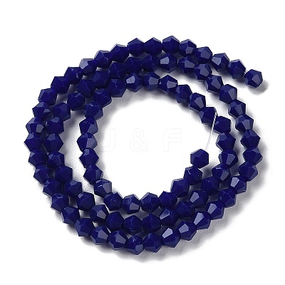 Opaque Solid Color Imitation Jade Glass Beads Strands LS-GLAA-F029-P4mm-10-1