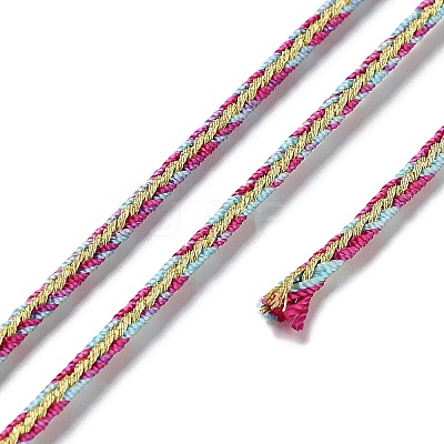 14M Two Tone Polyester Braided Cord OCOR-G015-02A-06-1