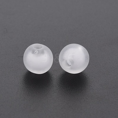 Frosted Acrylic Beads FACR-Q006-16mm-01-1