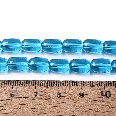 Transparent Glass Beads Strands GLAA-T028-14T-A02-1