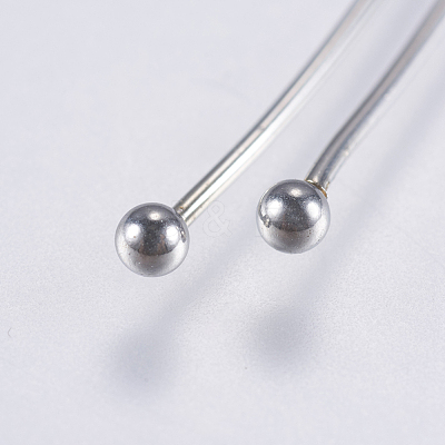 Tarnish Resistant 304 Stainless Steel Ball Head Pins STAS-F146-02P-21mm-1