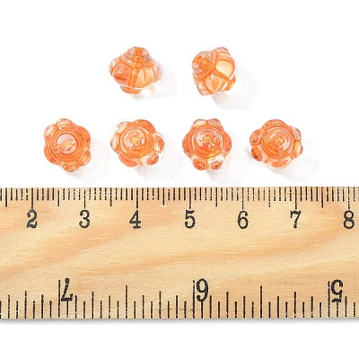 Transparent Acrylic Beads TACR-S154-20A-84-1