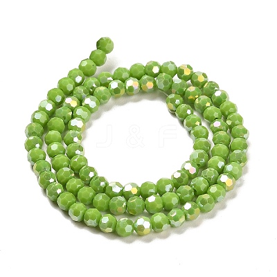 Opaque Glass Beads Stands LS-EGLA-A035-P4mm-B15-1