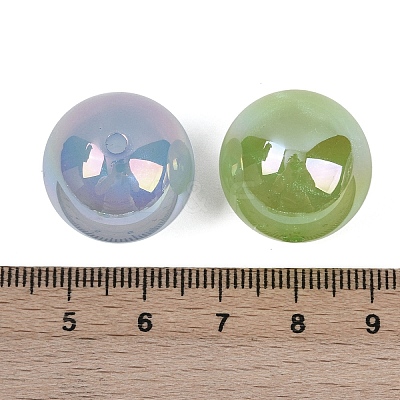 Luminous Opaque Acrylic Beads MACR-C036-03-1