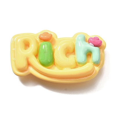 Opaque Resin Cabochons RESI-D275-02C-1
