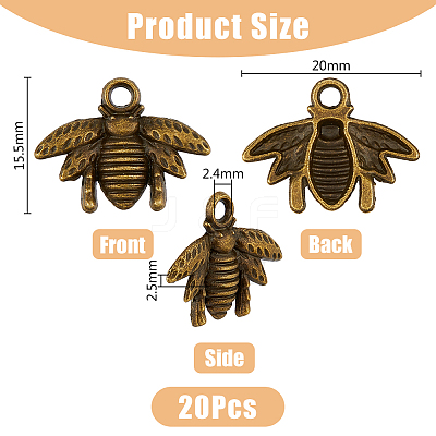Tibetan Style Alloy Pendants Sets TIBEP-DC0001-08-1