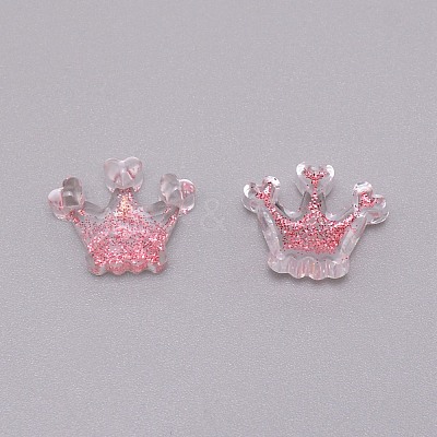 Transparent Resin Cabochons RESI-WH0021-01-1