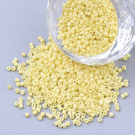 Baking Paint Cylinder Seed Beads SEED-Q036-02A-D17-1