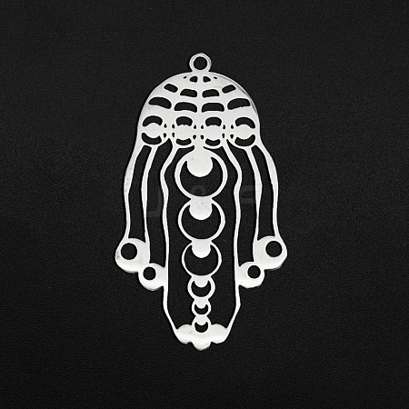 Non-Tarnish 201 Stainless Steel Pendants STAS-N090-JA707-1