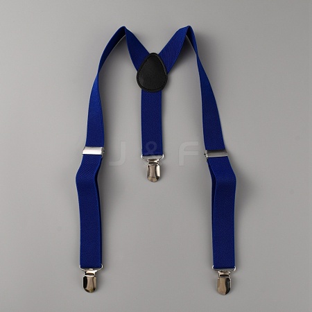 Adjustable Polyester Y-Shaped Heavy Duty Suspenders AJEW-WH0307-23H-1