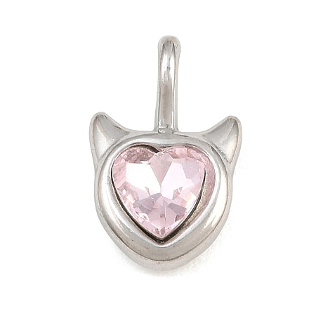 304 Stainless Steel Pendants RB-CBA40D0-03P-1