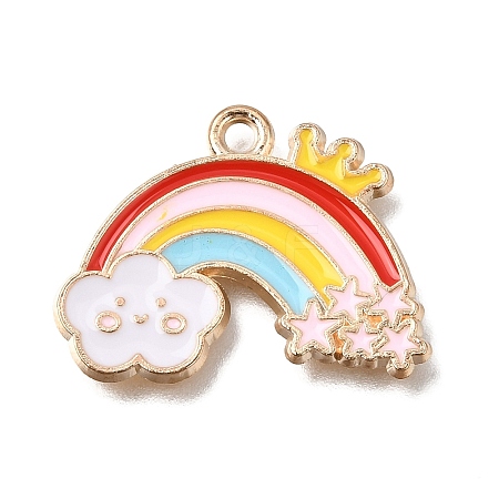 Alloy with Enamel Pendants AL-CBA9E11-05F-KCG-1